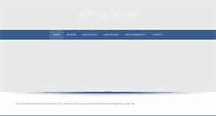 Desktop Screenshot of libertyspringspca.com